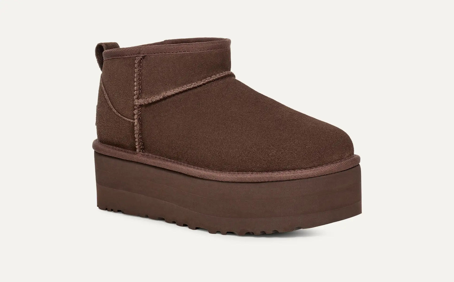 UGG Classic Ultra Mini Platform Bot - Burnt Cedar Kahve