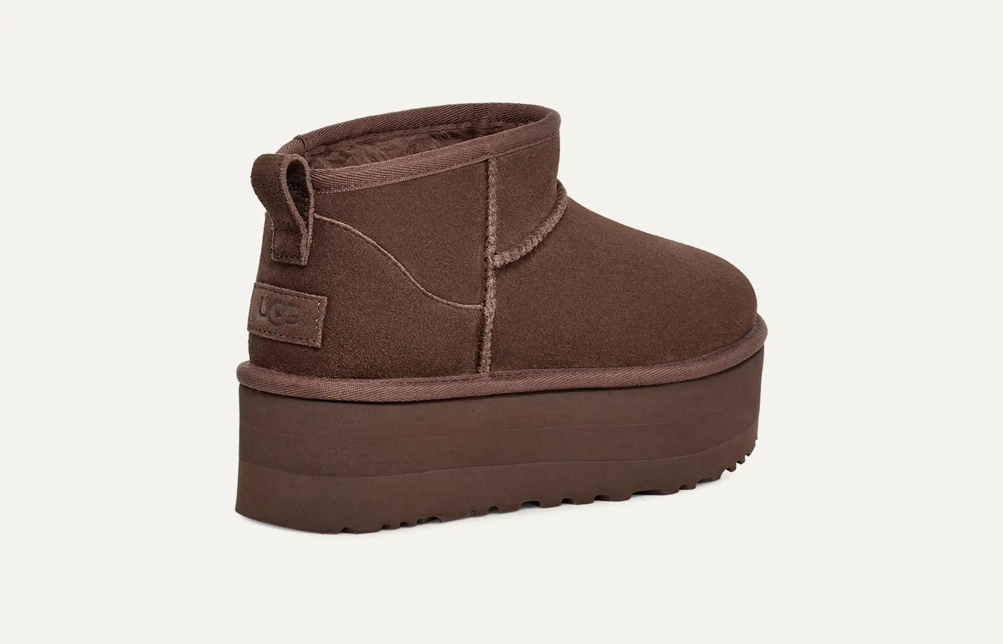 UGG Classic Ultra Mini Platform Bot - Burnt Cedar Kahve