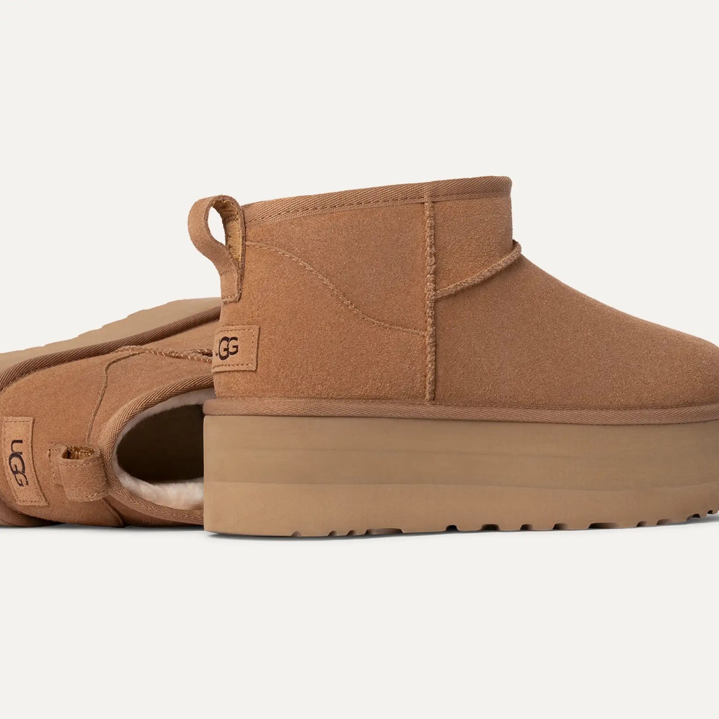 UGG Ultra Mini Platform Bot - Chestnut