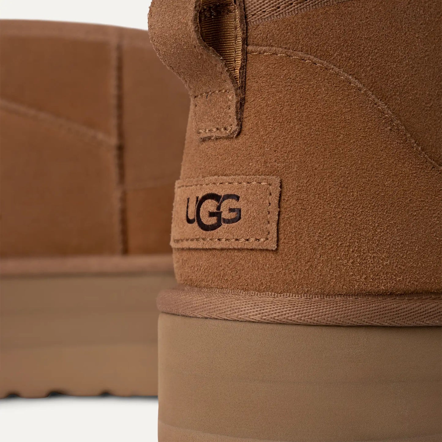 UGG Ultra Mini Platform Bot - Chestnut