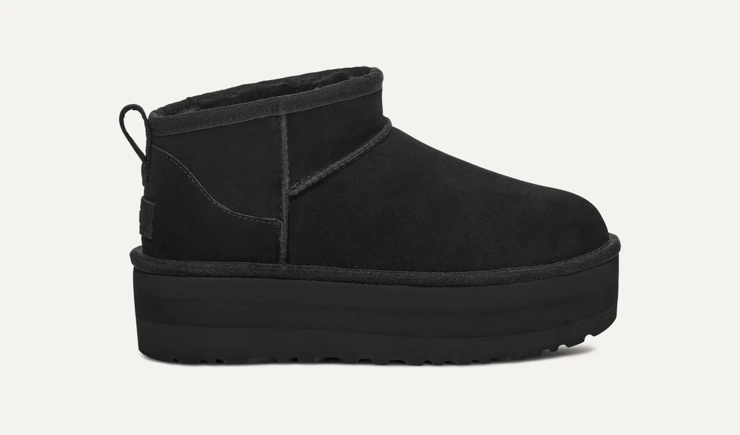 UGG Classic Ultra Mini Platform Bot - Siyah