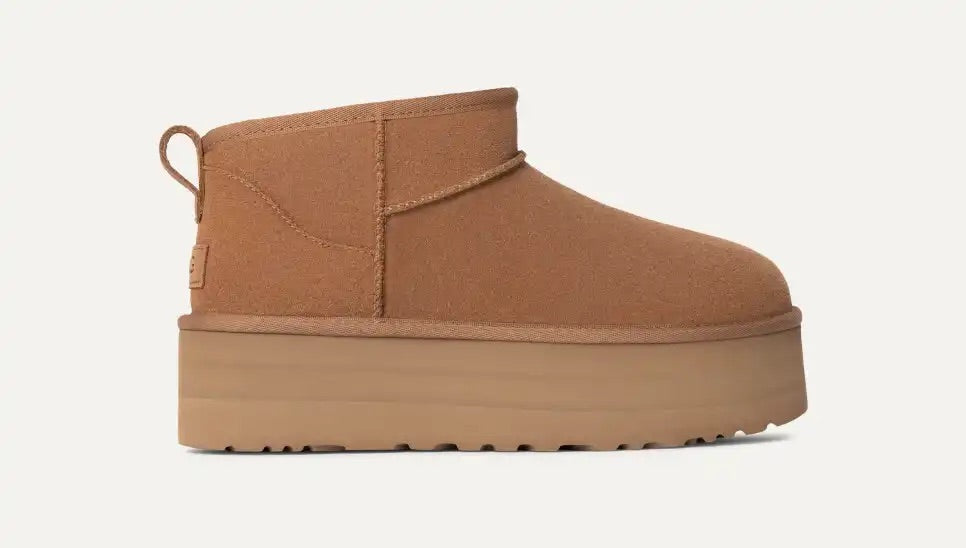 UGG Ultra Mini Platform Bot - Chestnut